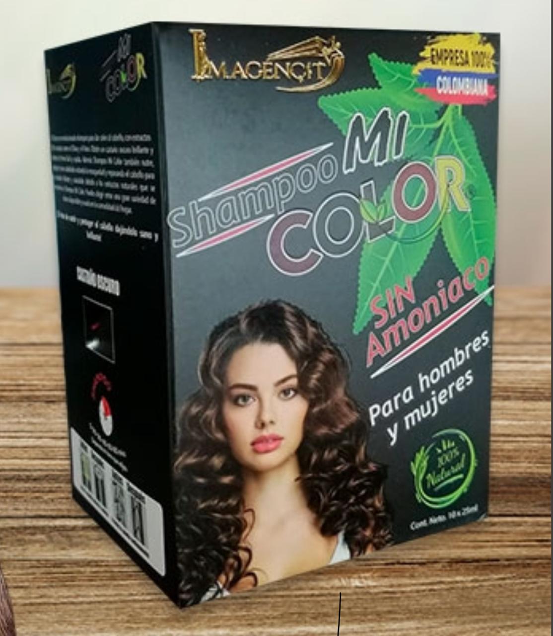 Shampoo Cubre Canas - Castaño