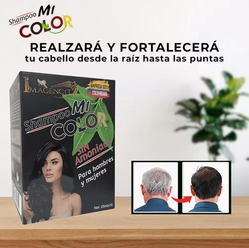 SHAMPOO CUBRE CANAS  NEGRO